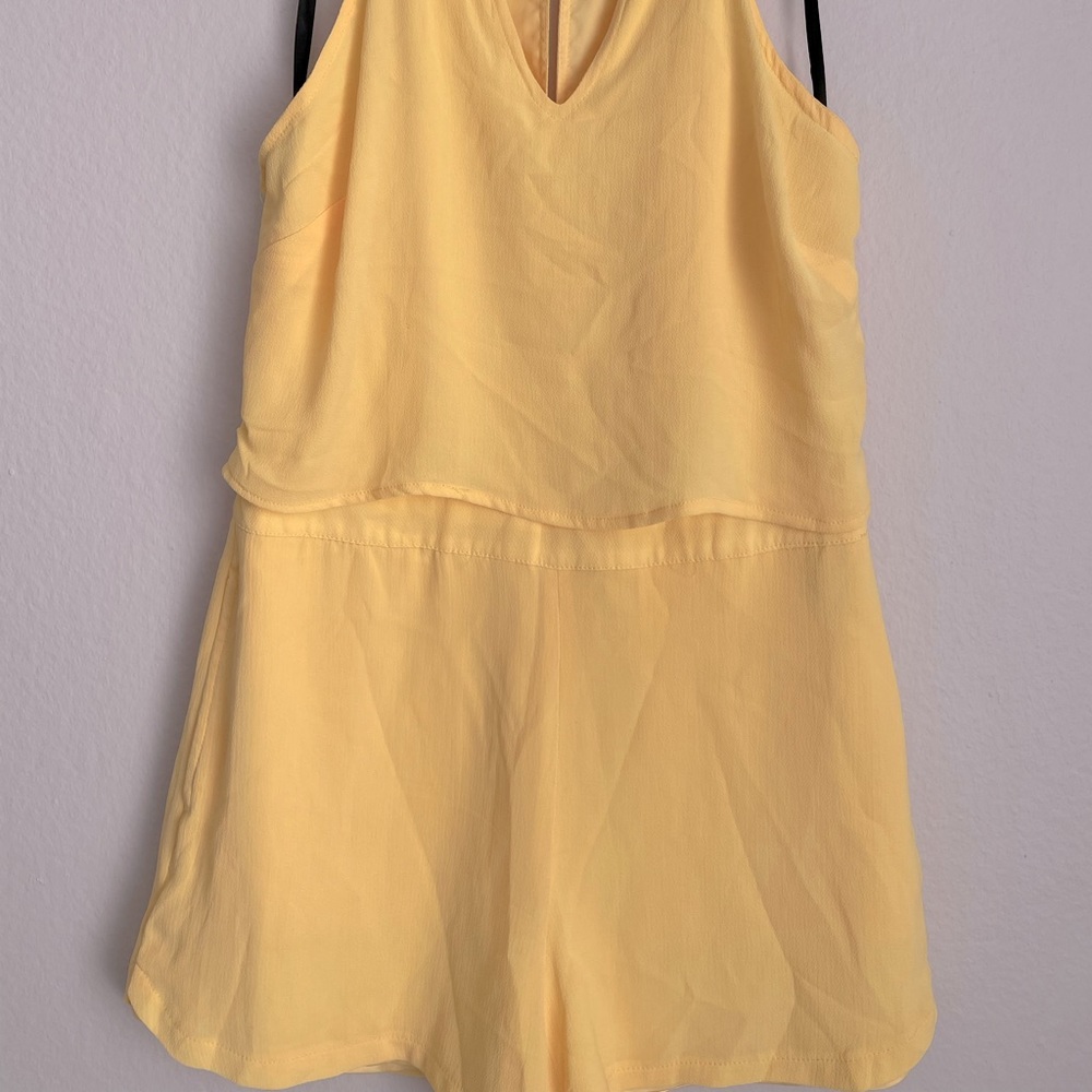 Bebe yellow romper